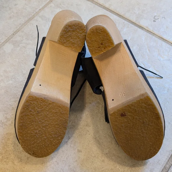 Bryr Sofie clogs in Ink (navy blue) - Picture 7 of 7